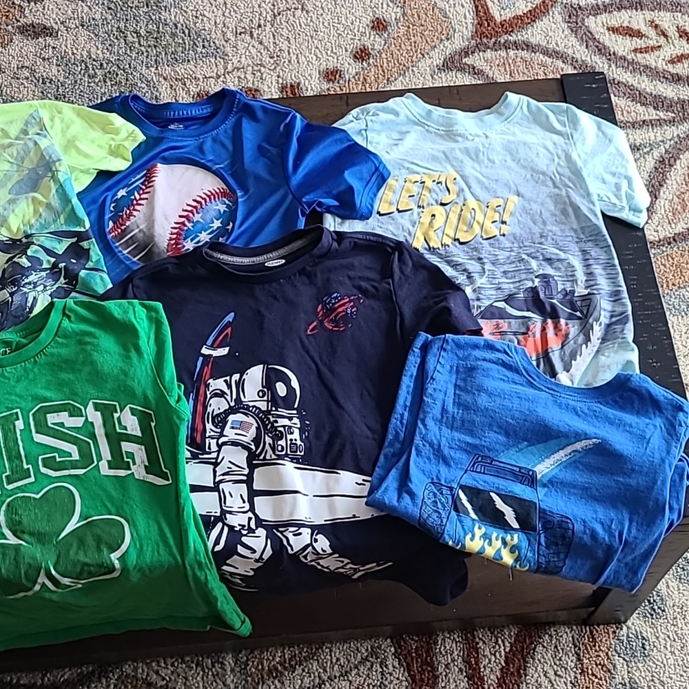 Boys Size 8 Top Lot EUC